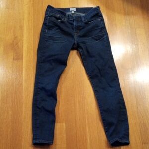 J. Crew Toothpick Dark Wash Women's Jeans 26 P